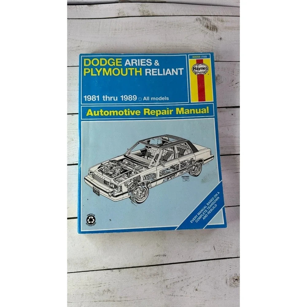 Lot 8 Haynes Auto Repair Manuals Honda Dodge Subaru GM Ford Chrysler